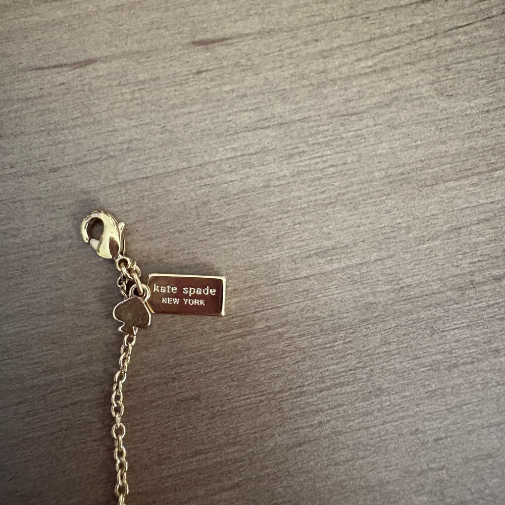 Kate Spade Gold Charm Necklace